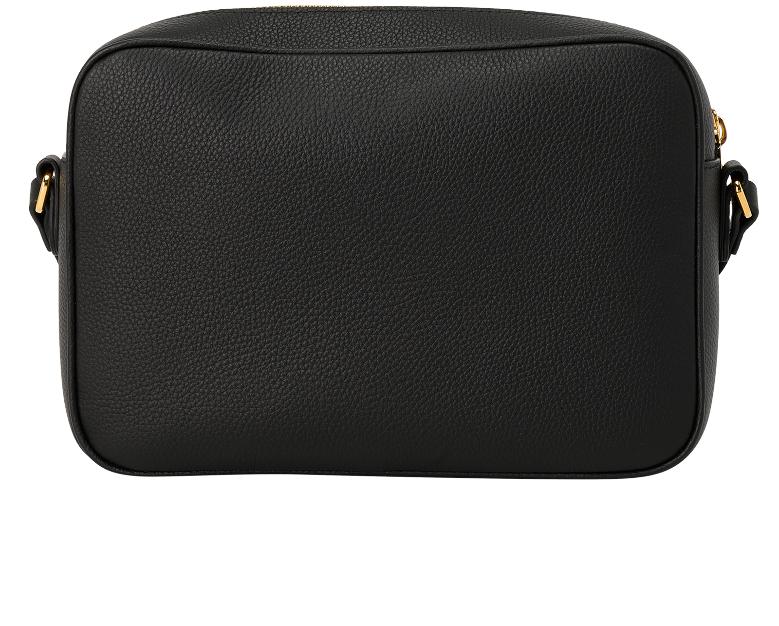 Large Camera Bag, &pound;550, Handbags, Black, Leather, Back view